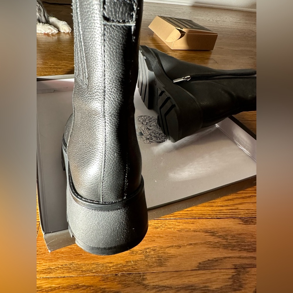 VINCE CAMUTO | NEFRAMES BOOTIE | 7.5 | BLACK | NEW- - Picture 8 of 14